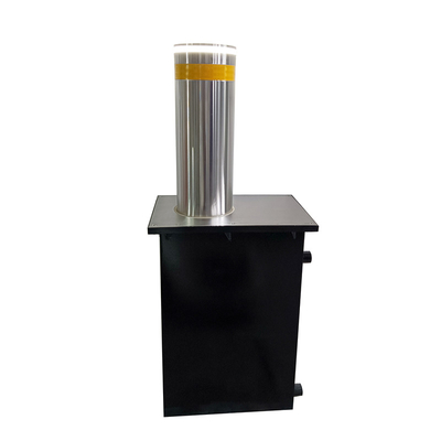 304 / 316 / 201 Stainless Steel Hydraulic Pump Bollard Bollards Electric Road Safety Separated Steel Retractable Parking